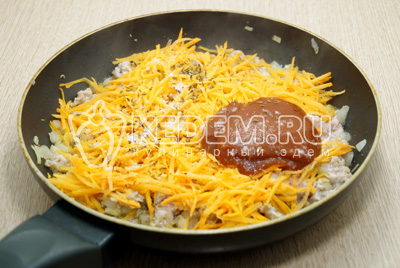 Макароны ракушки с фаршем на сковороде Макароны ракушки с фаршем на сковороде