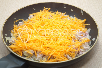 Макароны ракушки с фаршем на сковороде Макароны ракушки с фаршем на сковороде