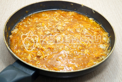 Макароны ракушки с фаршем на сковороде Макароны ракушки с фаршем на сковороде
